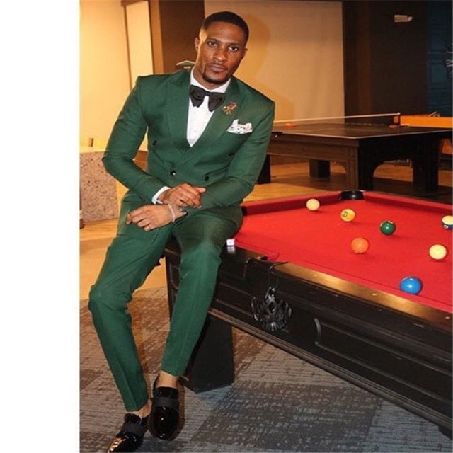 Custom Mens Suits Burgundy Red Suit Blazer Men Tuxedo Suit Jacket Men Suits for Wedding Slim Fit 2 Piece with Pants