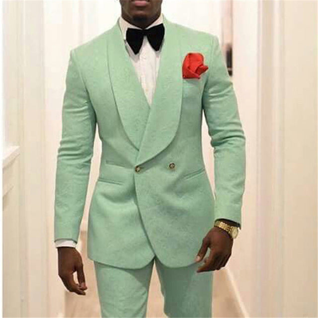 Custom Mens Suits Burgundy Red Suit Blazer Men Tuxedo Suit Jacket Men Suits for Wedding Slim Fit 2 Piece with Pants