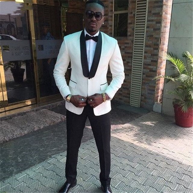 Custom Mens Suits Burgundy Red Suit Blazer Men Tuxedo Suit Jacket Men Suits for Wedding Slim Fit 2 Piece with Pants