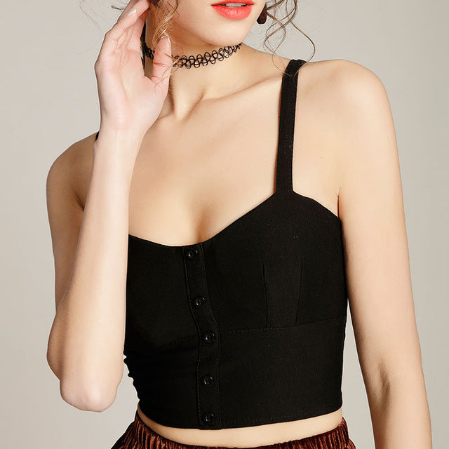 2020 Sexy Crop Top Cami Tank Top Women Female Slimming Movement Striped Top Cropped Tops Tank Elasticity Women Feminino Bustier