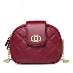 ZOOLER Genuine Leather Bags for Women 2020 Cow Leather luxury Cross Body Bag Chains Woman Messenger Bag Round ladies hand bags