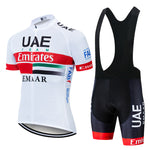 Team UAE Cycling Jerseys Bike Wear clothes Quick-Dry bib gel Sets Clothing Ropa Ciclismo uniformes Maillot Sport Wear