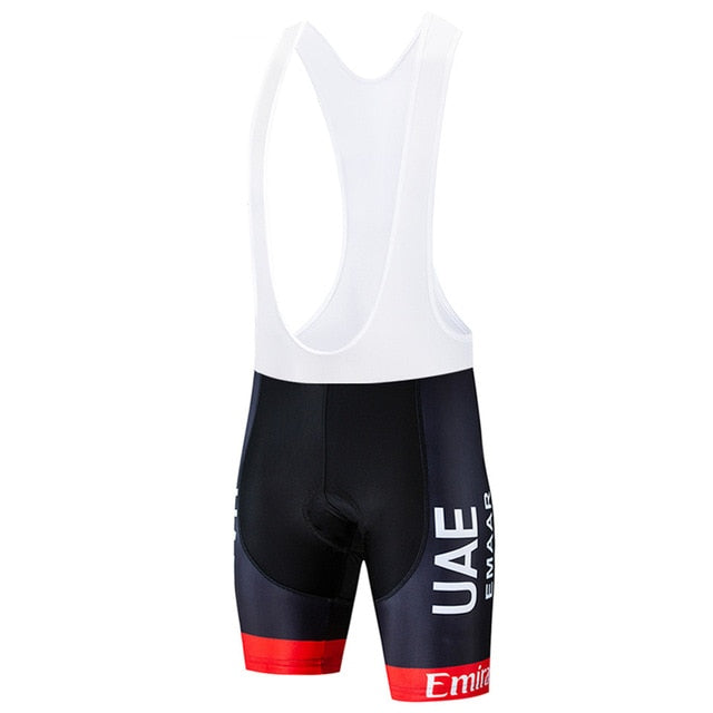 Team UAE Cycling Jerseys Bike Wear clothes Quick-Dry bib gel Sets Clothing Ropa Ciclismo uniformes Maillot Sport Wear
