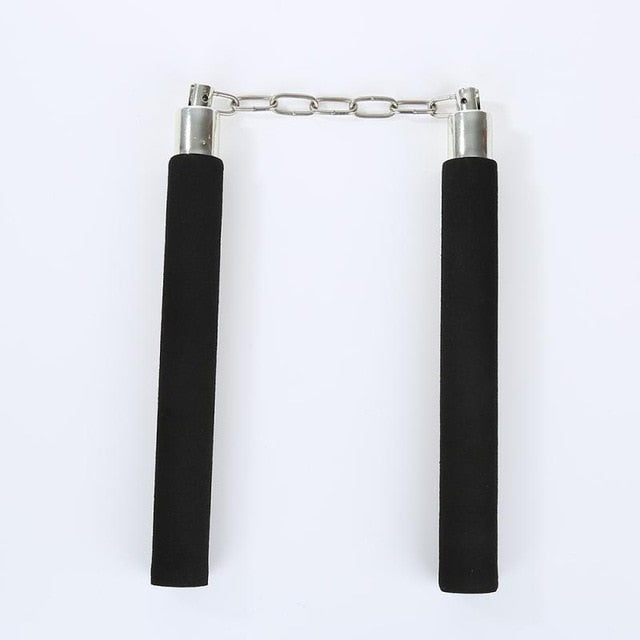 1pc Durable Hot Martial Art Foam Padded Safe Fitness Nunchakus For Children KungFu Beginners Training Tool