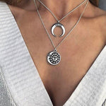 Ahmed Minimalist Star & Moon Pendant Necklaces for Women New Bijoux Statement Necklaces Collier Fashion Jewelry Dropshipping