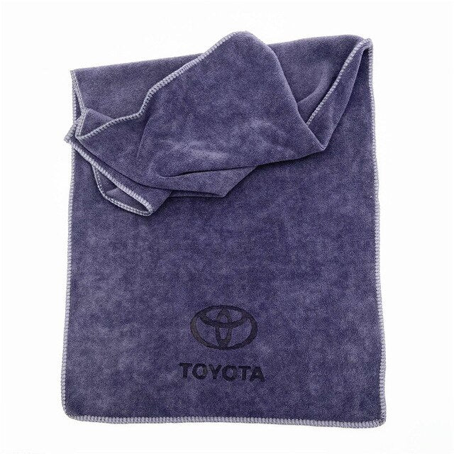 75x35 For Toyota Camry CHR Corolla Rav4 Yaris Prius Car Wash Microfiber Towel
