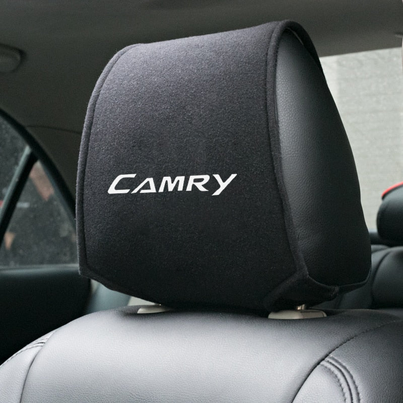 1PCS Car seat headrest cover for  for Toyota camry accessories car styling