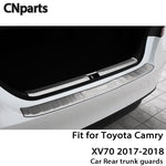 Toyota Camry  2017 2018 Auto Car Rear Trunk Door Bumper Anti Scratch Strips