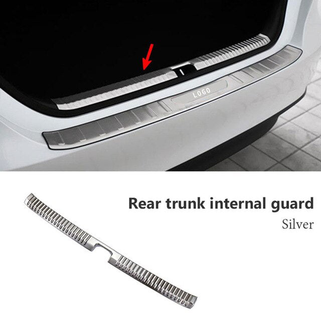 Toyota Camry  2017 2018 Auto Car Rear Trunk Door Bumper Anti Scratch Strips