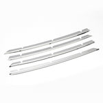 Stainless Steel for Toyota Camry 2018 Front Mesh Grille Stainless Steel Trim Strip Sticker Front Grille Molding Car Accessories
