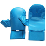 Karate Gloves Kids Karate Mitts Training Equipment Blue Red