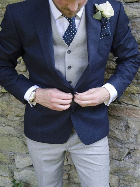 2018 White Double Breasted men wedding suits Blazer Skinny Tuxedo Custom kingsman Jacket mens suit terno Masculino jacket+pants