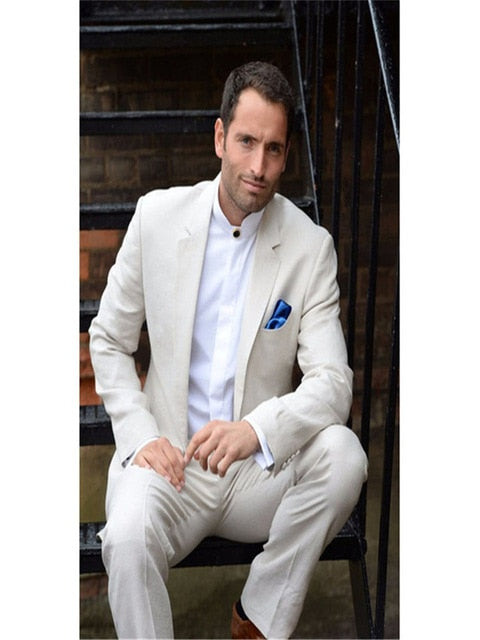 2018 White Double Breasted men wedding suits Blazer Skinny Tuxedo Custom kingsman Jacket mens suit terno Masculino jacket+pants