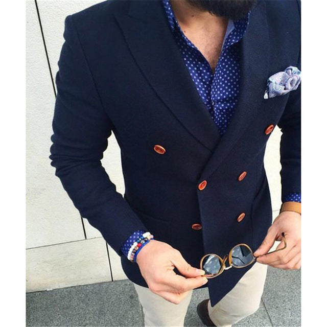 2018 White Double Breasted men wedding suits Blazer Skinny Tuxedo Custom kingsman Jacket mens suit terno Masculino jacket+pants