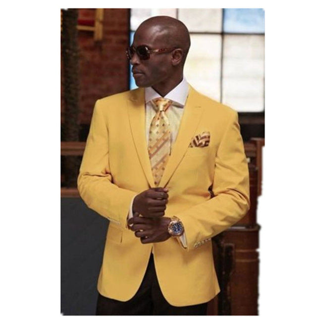 2018 White Double Breasted men wedding suits Blazer Skinny Tuxedo Custom kingsman Jacket mens suit terno Masculino jacket+pants