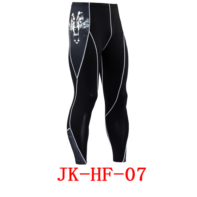 Newest 2Pcs/Set Men's Tracksuit Gym Fitness Compression Sports Suit Clothes Running Jogging Sport Wear Exercise Workout Tights