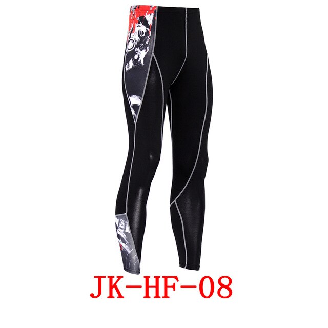 Newest 2Pcs/Set Men's Tracksuit Gym Fitness Compression Sports Suit Clothes Running Jogging Sport Wear Exercise Workout Tights