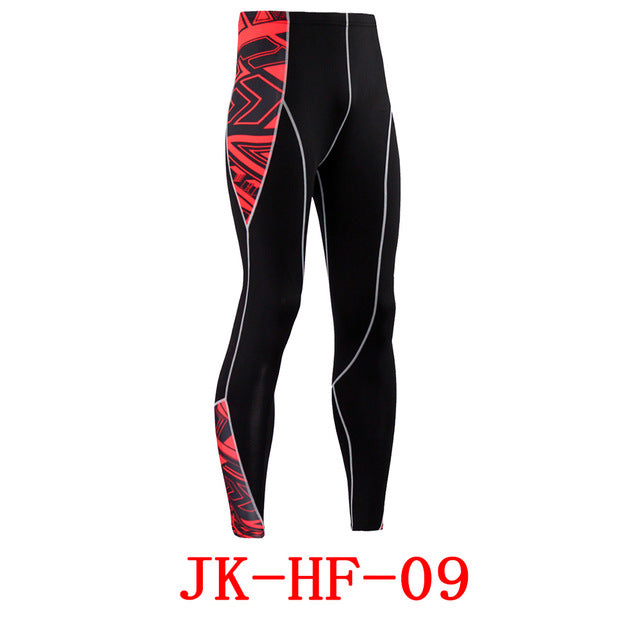 Newest 2Pcs/Set Men's Tracksuit Gym Fitness Compression Sports Suit Clothes Running Jogging Sport Wear Exercise Workout Tights