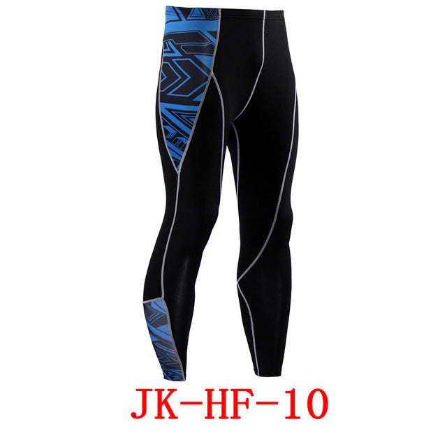 Newest 2Pcs/Set Men's Tracksuit Gym Fitness Compression Sports Suit Clothes Running Jogging Sport Wear Exercise Workout Tights