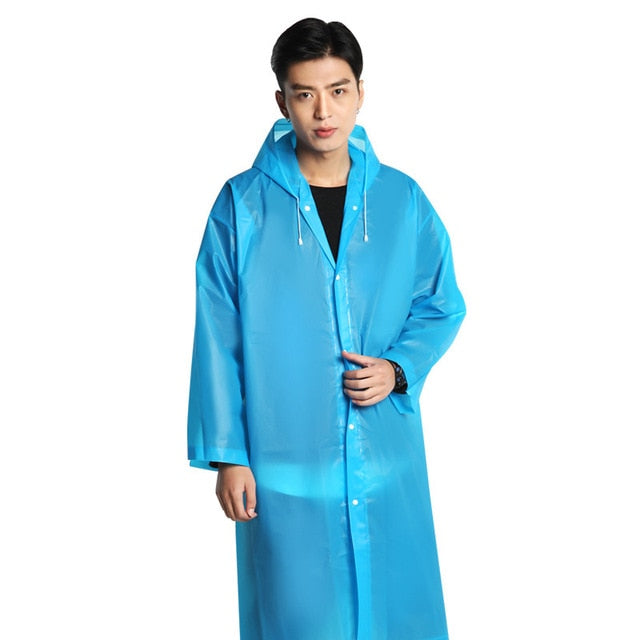 Women Raincoat Men Black Rain Clothes covers Impermeable Rainwear Capa de chuva chubasquero Poncho Waterproof Hooded Rain Coat