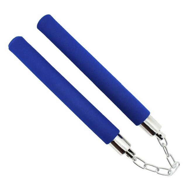 Fan Martial Arts Sponge Fitness Nunchaku Children Kung Fu Beginner Training Martial Arts Weapons Kung Fu Nunchaku Ring