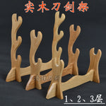 Nice Solid Wood Stand For Japanese Sword Samurai Katana Wakizashi Sword Stand Display Holder Stand