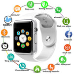 Bluetooth A1 Smart Watch Sport Wristwatch Support 2G SIM TF Camera Smartwatch For Android Phone PK GT08 DZ09 Q18 Y1 V8