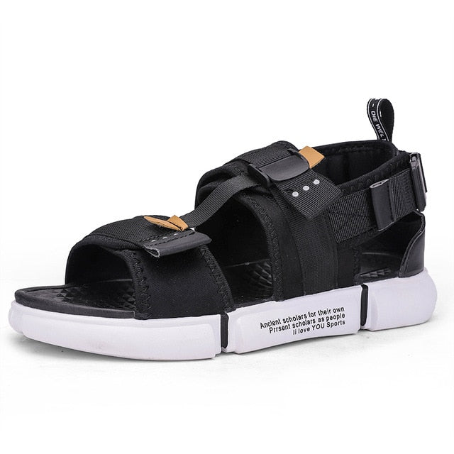 Male Comfort open-toed Sport sandals gladiator wedge Platform shoes outdoor summer Beach shoes tourism Sports shoe