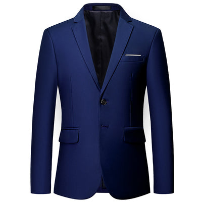 2020 New Luxury Classic RED BLACK Men'S Casual Blazers Autumn Spring Fashion Brand Loose Long Suit