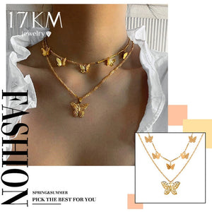 Elegant Flower Pearl Choker Necklaces For Women Gold Coin Bow Knot Pendant Necklace Long Chain Jewelry Party Gifts