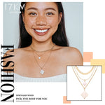 Elegant Flower Pearl Choker Necklaces For Women Gold Coin Bow Knot Pendant Necklace Long Chain Jewelry Party Gifts