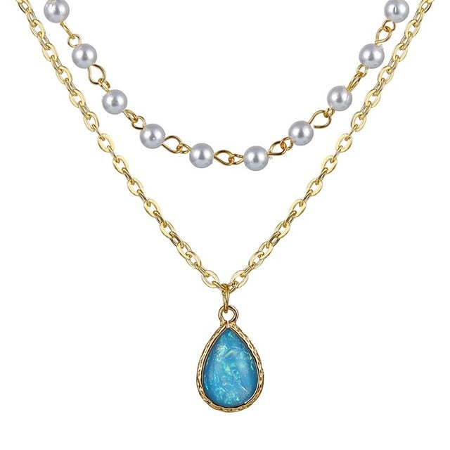 VKME 2017 Women's Fashion Jewelry Colar 1pc European Simple Gold Silver Plated Multi Layers Bar Coin Necklace Clavicle Chains