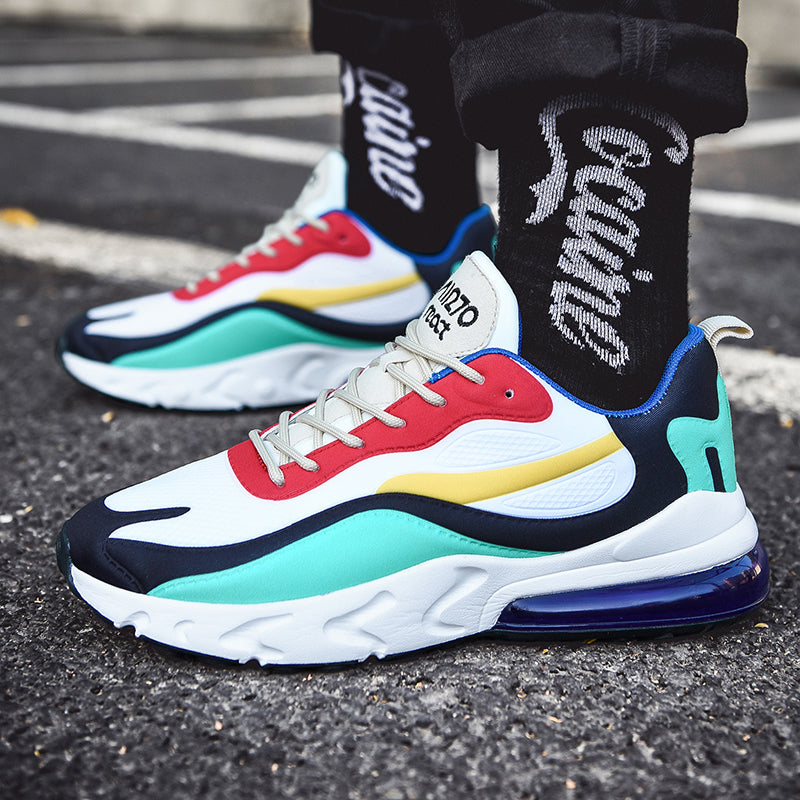 Brand New Running Shoes For Men Air Cushion Mesh Breathable Wear-resistant Hot 2019 Fitness Trainer Sport Shoes Male Sneakers