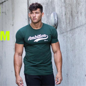 Red Gym T Shirt Men Breathable Fitness Sport Shirt Mens Workout Tshirt Man Running T-shirt Summer Sports Wear Top Rashgard Male