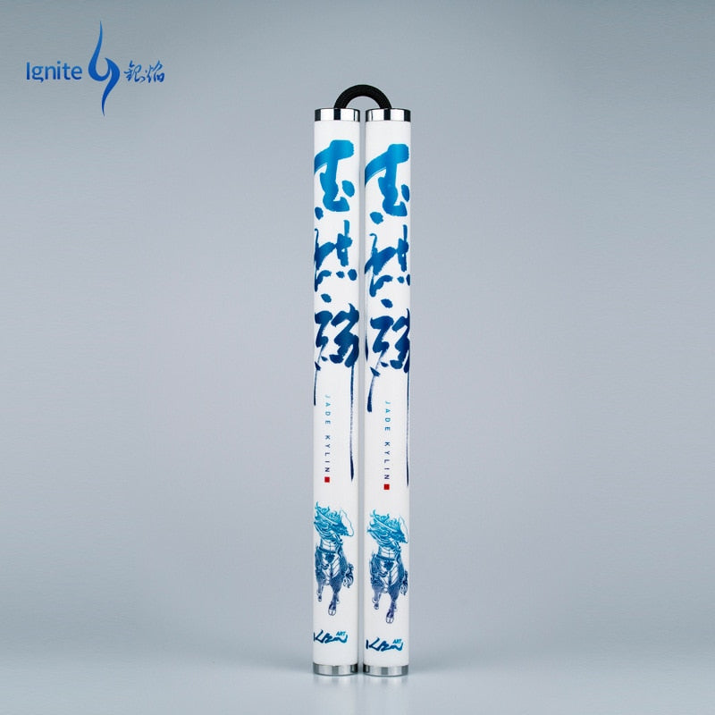 Kung Fu Nunchaku Performance Two in one Safety Martial Arts Products,Spring, Automatic Rebound