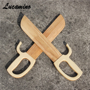 New Natural Wing Chun Butterfly Swords, wooden double knives, wood Bart Cham Dao, China martial arts artworks crafts performance
