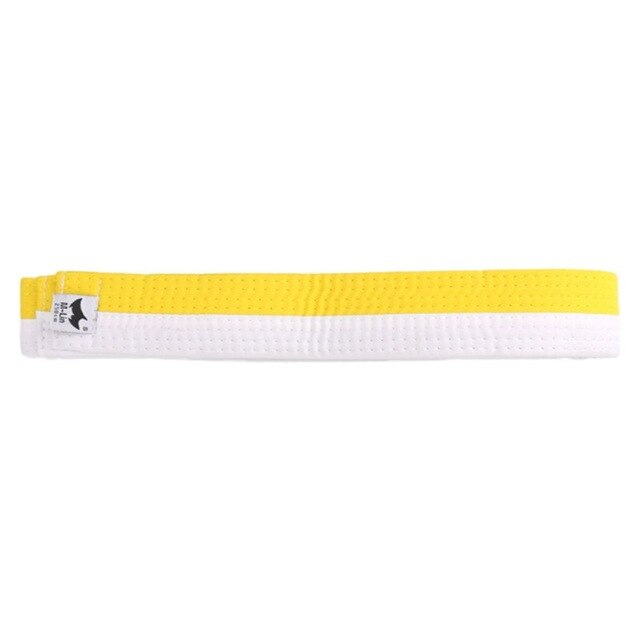 250*4cm Professional Karate Waistband Judo Martial Taekwondo Belt Double Wrap Martial Arts Stripe Sports Belt