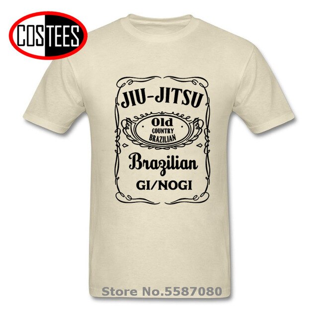 Parody BJJ Brazilian Jiu Jitsu Gi NoGi black Version T shirt homme Funny Letter printed Jiu Jitsu T-shirt Karate teeshirt hombre