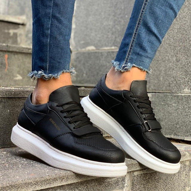 Chekich Sneakers For Men Sneakers Casual Comfortable Flexible Fashion Leather Wedding Orthopedic Walking Shoe Sport Shoes For Men Women Unisex Comfort Lightweight Sneakers Running Shoes Breathable Zapatos Hombre CH073
