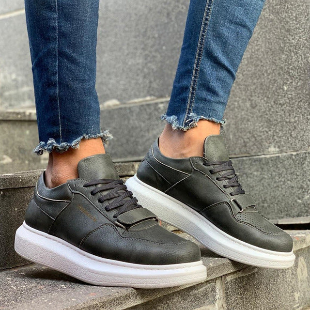 Chekich Sneakers For Men Sneakers Casual Comfortable Flexible Fashion Leather Wedding Orthopedic Walking Shoe Sport Shoes For Men Women Unisex Comfort Lightweight Sneakers Running Shoes Breathable Zapatos Hombre CH073