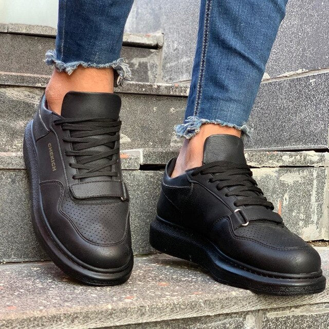 Chekich Sneakers For Men Sneakers Casual Comfortable Flexible Fashion Leather Wedding Orthopedic Walking Shoe Sport Shoes For Men Women Unisex Comfort Lightweight Sneakers Running Shoes Breathable Zapatos Hombre CH073
