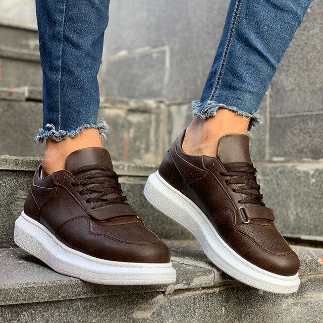 Chekich Sneakers For Men Sneakers Casual Comfortable Flexible Fashion Leather Wedding Orthopedic Walking Shoe Sport Shoes For Men Women Unisex Comfort Lightweight Sneakers Running Shoes Breathable Zapatos Hombre CH073
