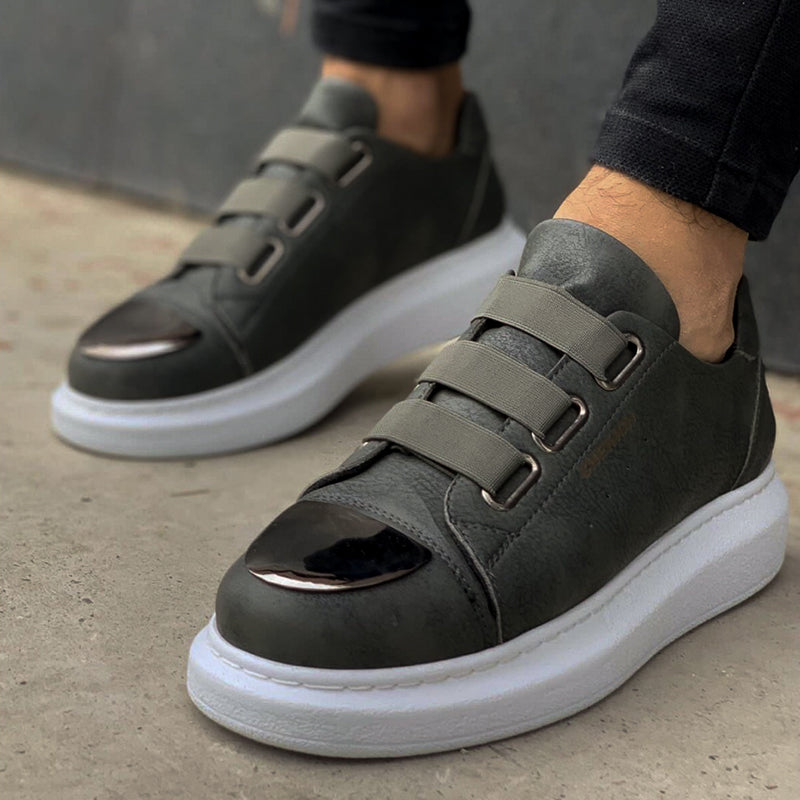 Chekich Sneakers For Men Sneakers Comfortable Flexible Fashion Leather Wedding Orthopedic Walking Shoe Sport Shoes For Men Comfort Unisex Lightweight Lightweight Casual Running Shoes Breathable Zapatos Hombre CH251