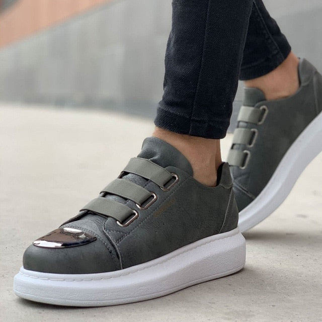 Chekich Sneakers For Men Sneakers Comfortable Flexible Fashion Leather Wedding Orthopedic Walking Shoe Sport Shoes For Men Comfort Unisex Lightweight Lightweight Casual Running Shoes Breathable Zapatos Hombre CH251