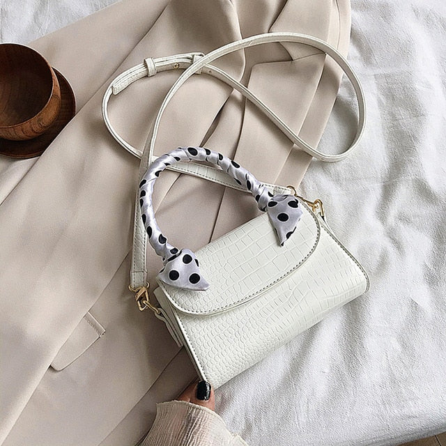 Crocodile patent mini Crossbody Bags For Women 2020 Small Handbag Small Bag PU Leather Hand Bag Ladies Designer Evening Bags