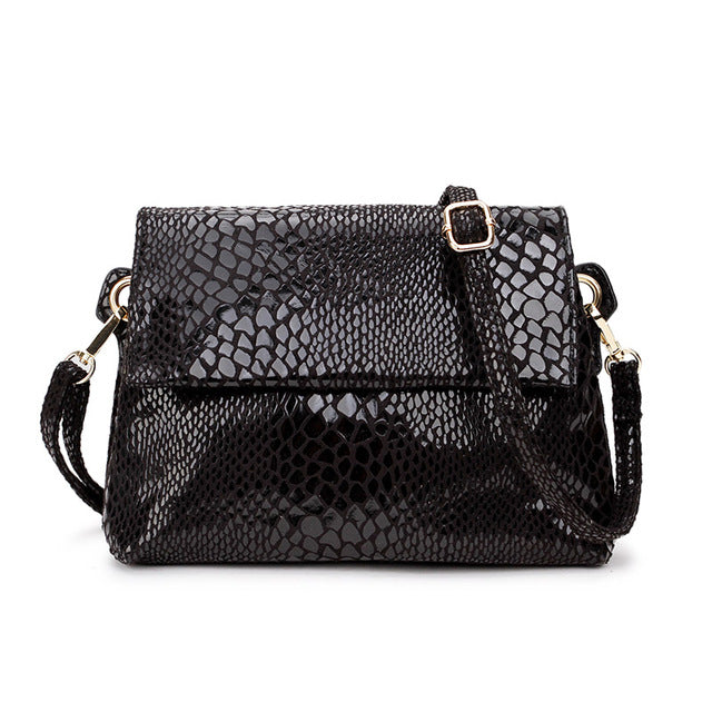 New Serpentine Women Messenger Bag Ladies Small Hand Shoulder Bag Female Crossbody Bags for Women 2020 Gold Pink Mini Handbags