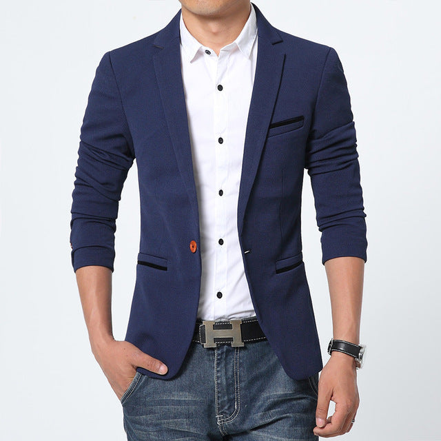 Men Blazer Brand New Luxury Business Casual Suit Men Blazers Set Formal Wedding Dress Beautiful Design Male Suit