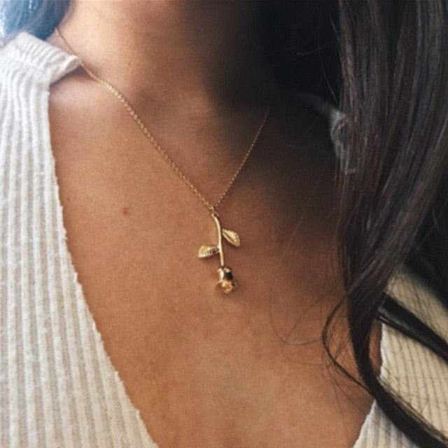 Tocona multicamadas de cristal rosa pingente colar feminino ouro lua estrela chifre crescente gargantilha colares jóias