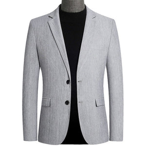 Riinr Brand Spring Autumn Men blazer Fashion Slim Suit jacket Men Business Casual Clothing High Quality Men's Suit Male M-4XL