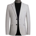 Riinr Brand Spring Autumn Men blazer Fashion Slim Suit jacket Men Business Casual Clothing High Quality Men's Suit Male M-4XL